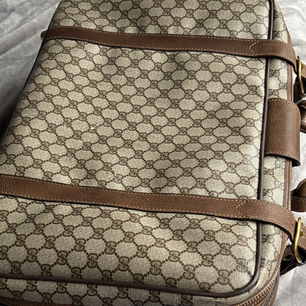 Vintage Authentic Gucci Luggage (Carry on)